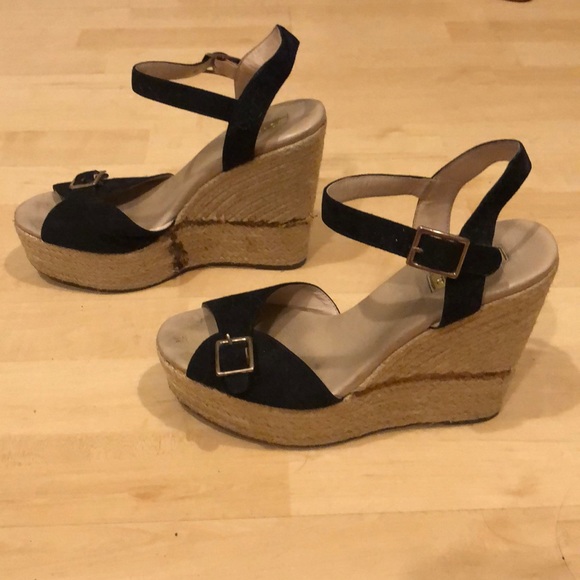 Black top shop espadrilles size 10 - Picture 2 of 4